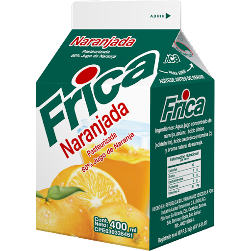 JUGO FRICA NARANJADA 500ML